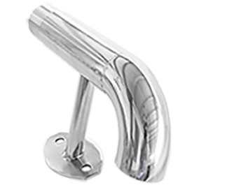 paracopi in acciaio inox finale sinistro linea blues