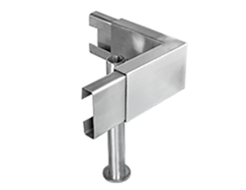paracopi in acciaio inox curva esterna linea metal