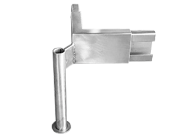 paracopi in acciaio inox curva interna linea metal