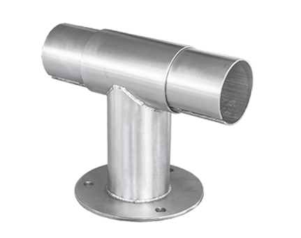 paracopi in acciaio inox piedino centrale linea rock