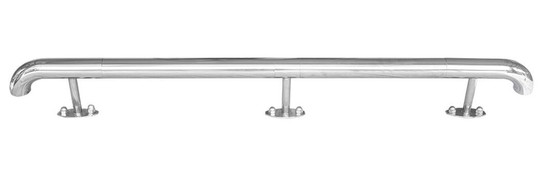 paracolpi in acciaio inox, linea blues